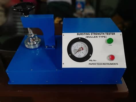 Bursting Strength Tester fabrication|bursting strength tester manual.